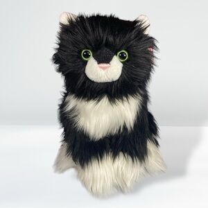 Gund Plush Stuffed Animal 2016 Black White Milan Cat 9" by GUND - 4054157
